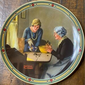 Knowles Norman Rockwells American Dream Decorative Plate